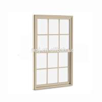 Office Frame Design Soundproof Vertical Window Aluminium