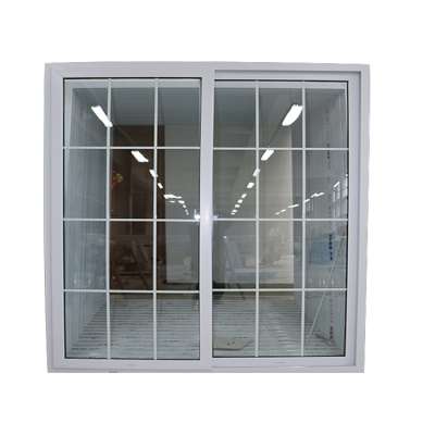 Interior Aluminum Alloy Swing Pvc Bathroom Double Glass Sliding Door