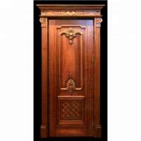 Custom Elegant Carved Solid Wood Interior Doors