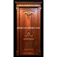 2017 latest design Interior solid wooden main door designs