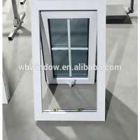 Hot sales grills design UPVC top hung windows