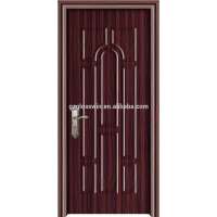 PVC DOOR/solid fir wood skeleton filling MDF pcs pvc door