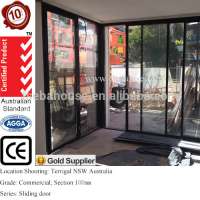 AS2047 Australian aluminium glass door patio door