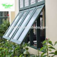 High Quality Aluminum Wood Single Hung Windows